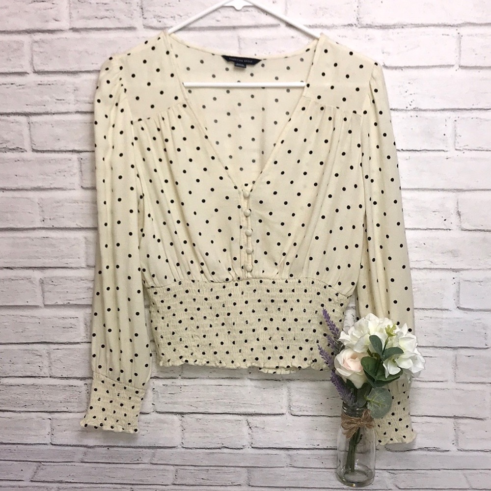 Beautiful Off-White Blouse - Picture 7 of 16